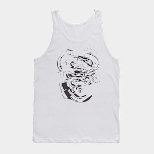 Abstract ink Tank Top